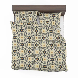 Flat Design Arabesque Seamless Pattern Bedding Set 1