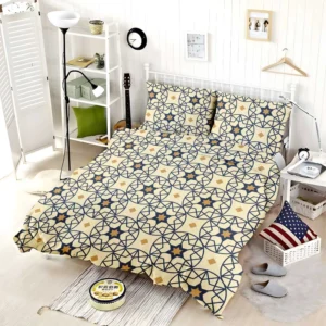 Flat Design Arabesque Seamless Pattern Bedding Set