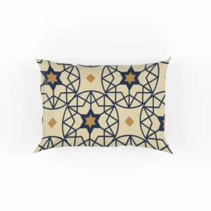 Flat Design Arabesque Seamless Pattern Pillow Case