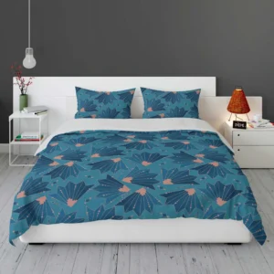 Flat Design Art Deco Bedding Set 1