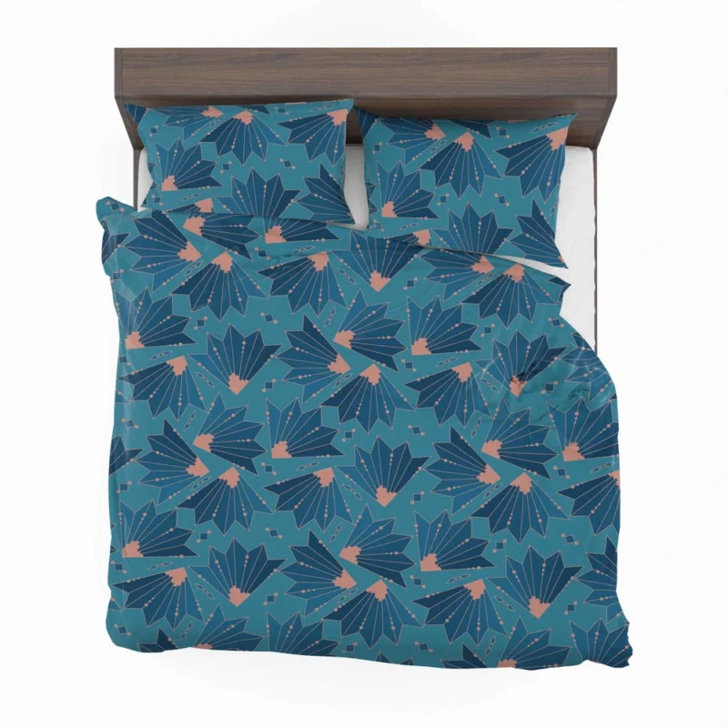 Flat Design Art Deco Bedding Set 2