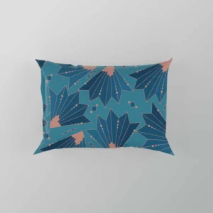 Flat Design Art Deco Pillow Case