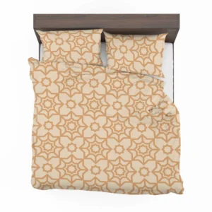 Flat Design Complex Arabesque Pattern Bedding Set 1