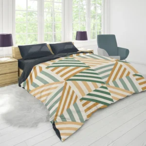 Flat Design Nordic Pattern Duvet Cover 1