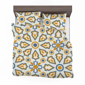 Flat Design Ornamental Arabic Pattern Bedding Set 1