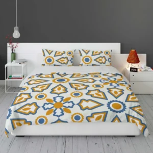 Flat Design Ornamental Arabic Pattern Bedding Set 2