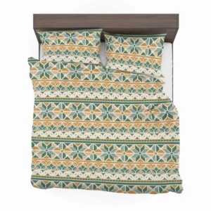 Flat Design Peruvian Pattern Bedding Set 1