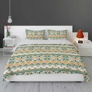 Flat Design Peruvian Pattern Bedding Set 2