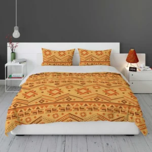 Flat Kwanzaa Pattern Design Bedding Set 2