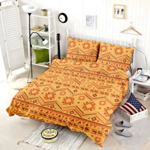 Flat Kwanzaa Pattern Design Bedding Set