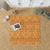 Flat Kwanzaa Pattern Design Rug