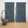 Flat Linear Abstract Lines Pattern Curtain