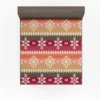 Flat Native American Pattern Fitted Sheet