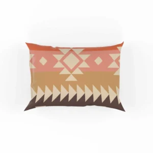 Flat Native American Pattern Pillow Case