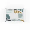 Flat Organic Abstract Element Pattern Pillow Case