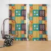 Flat Scandinavian Design Pattern Curtain