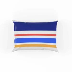 Flat Stripes Seamless Pattern Pillow Case