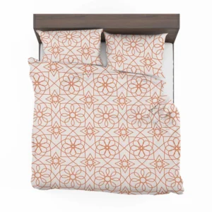 Flat Style Arabesque Pattern Bedding Set 1