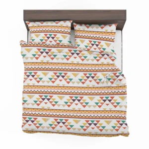 Flat Traditional Native American Pattern Bedding Set 1