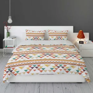 Flat Traditional Native American Pattern Bedding Set 2