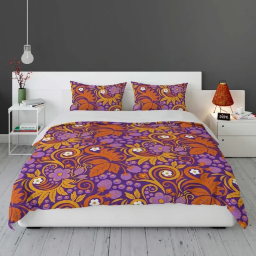 Floral Bouquets Pattern Design Bedding Set 1