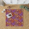 Floral Bouquets Pattern Design Rug