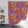 Floral Bouquets Pattern Design Shower Curtain