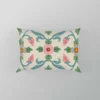 Floral Folk Art Pattern Pillow Case