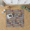 Floral Folk Pattern Rug