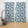 Floral Print Pattern Curtain