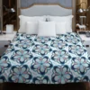 Floral Print Pattern Duvet Cover