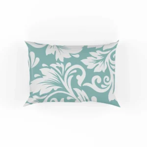 Flower Seamless Pattern with Elegant Texture Pillow Case