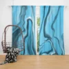 Fluid Art Liquid Marble Curtain