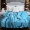 Fluid Art Liquid Marble Duvet Cover