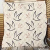 Flying Bird Minimalist Quilt Blanket