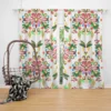 Folklore Floral Design Curtain