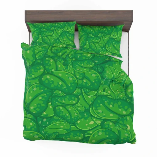 Fresh Green Leaves Bedding Set 2