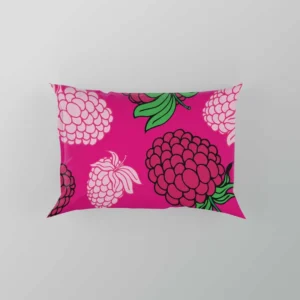 Fresh Raspberry Pink Background Pillow Case