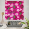 Fresh Raspberry Pink Background Wall Tapestry