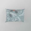 Frozen Holly berry Pampas Grass Winter Pattern Pillow Case