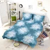 Frozen Snowflakes Winter Design Bedding Set