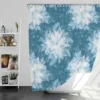 Frozen Snowflakes Winter Design Shower Curtain