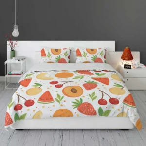 Fruit Pattern with Pears Bedding Set 2