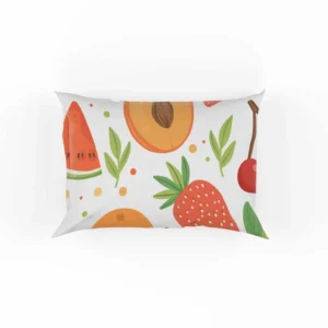 Fruit Pattern with Pears Pillow Case