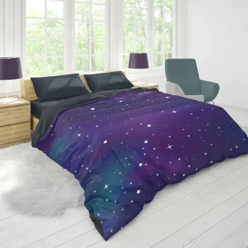 Galaxy Star Design Duvet Cover 1