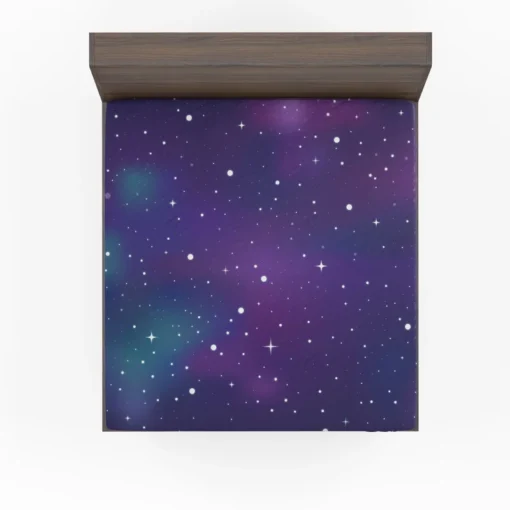 Galaxy Star Design Fitted Sheet