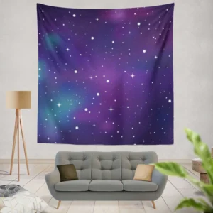 Galaxy Star Design Wall Tapestry