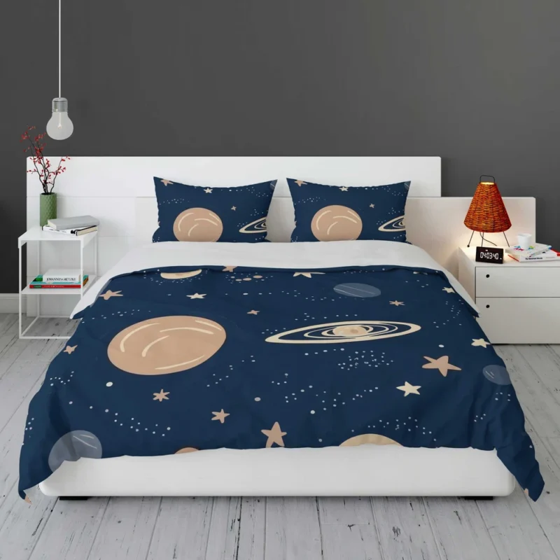 Galaxy Star Planets De Bedding Set 1