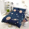 Galaxy Star Planets De Bedding Set