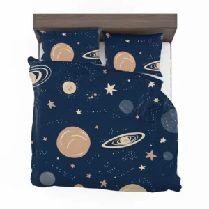 Galaxy Star Planets De Bedding Set 2